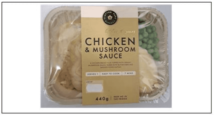 Clayton Park Kitchen Chicken & Mushroom Sauce