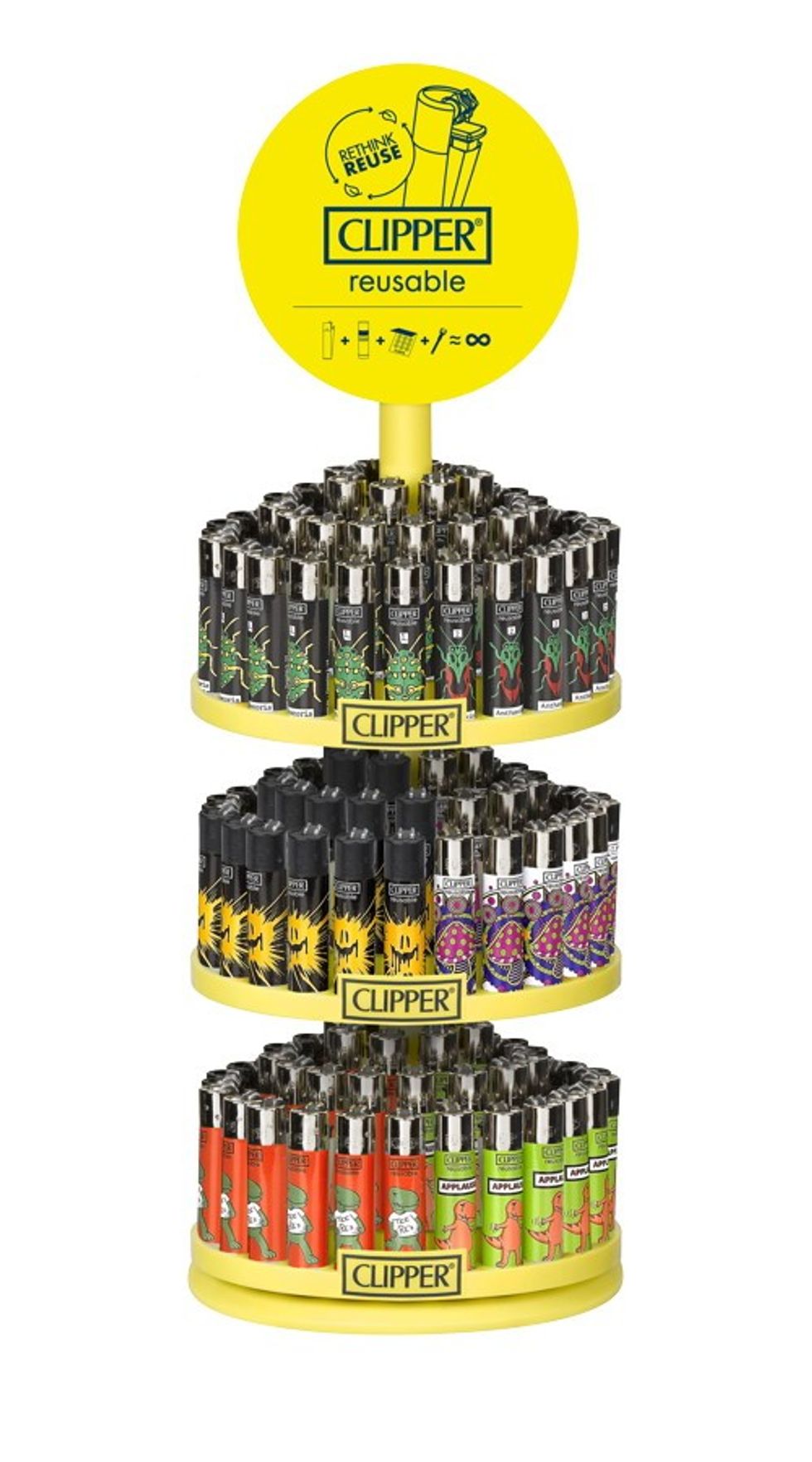 Clipper 3 tier Carousel