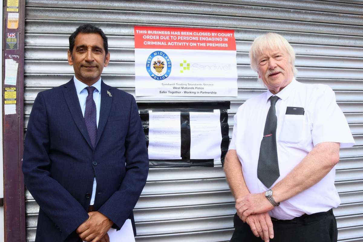 Closure order issued for Cradley store found selling cannabis