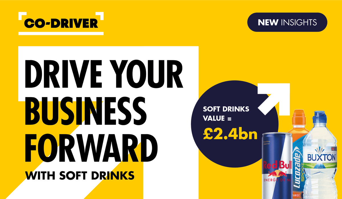 Co-Driver Red Bull soft drinks retailers