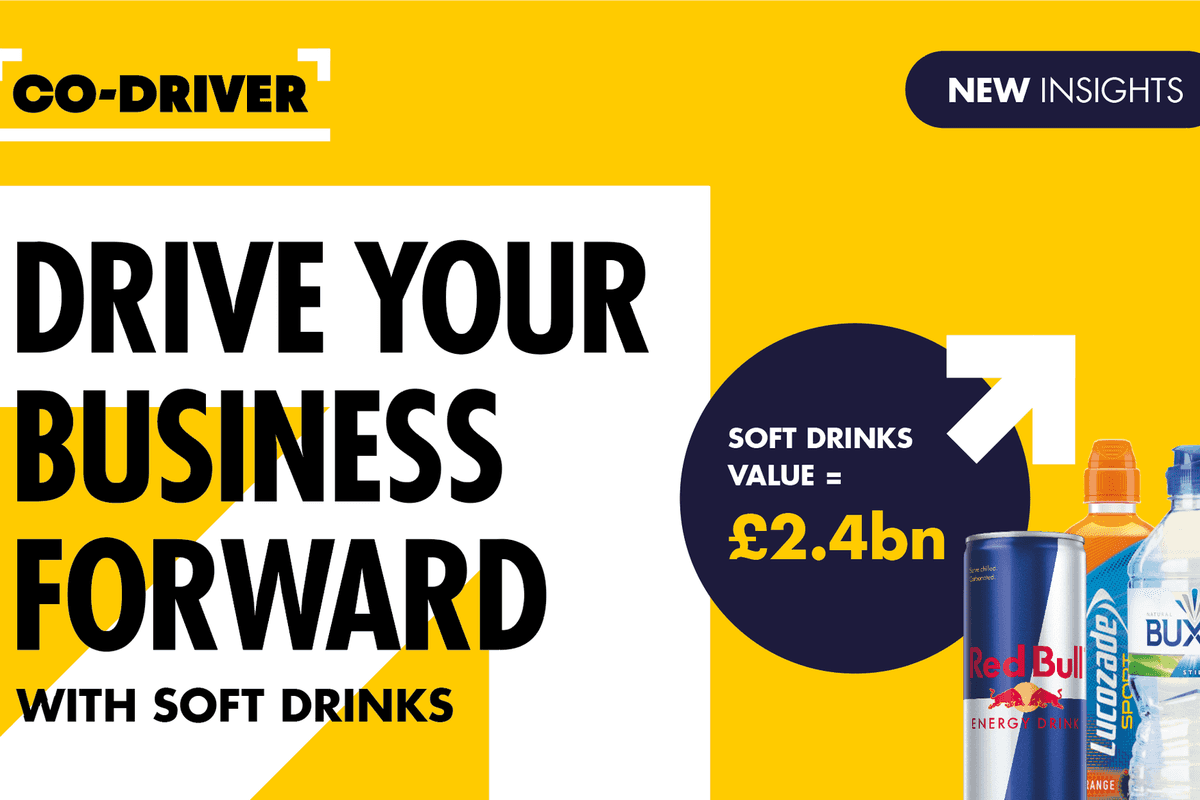 Co-Driver Red Bull soft drinks retailers