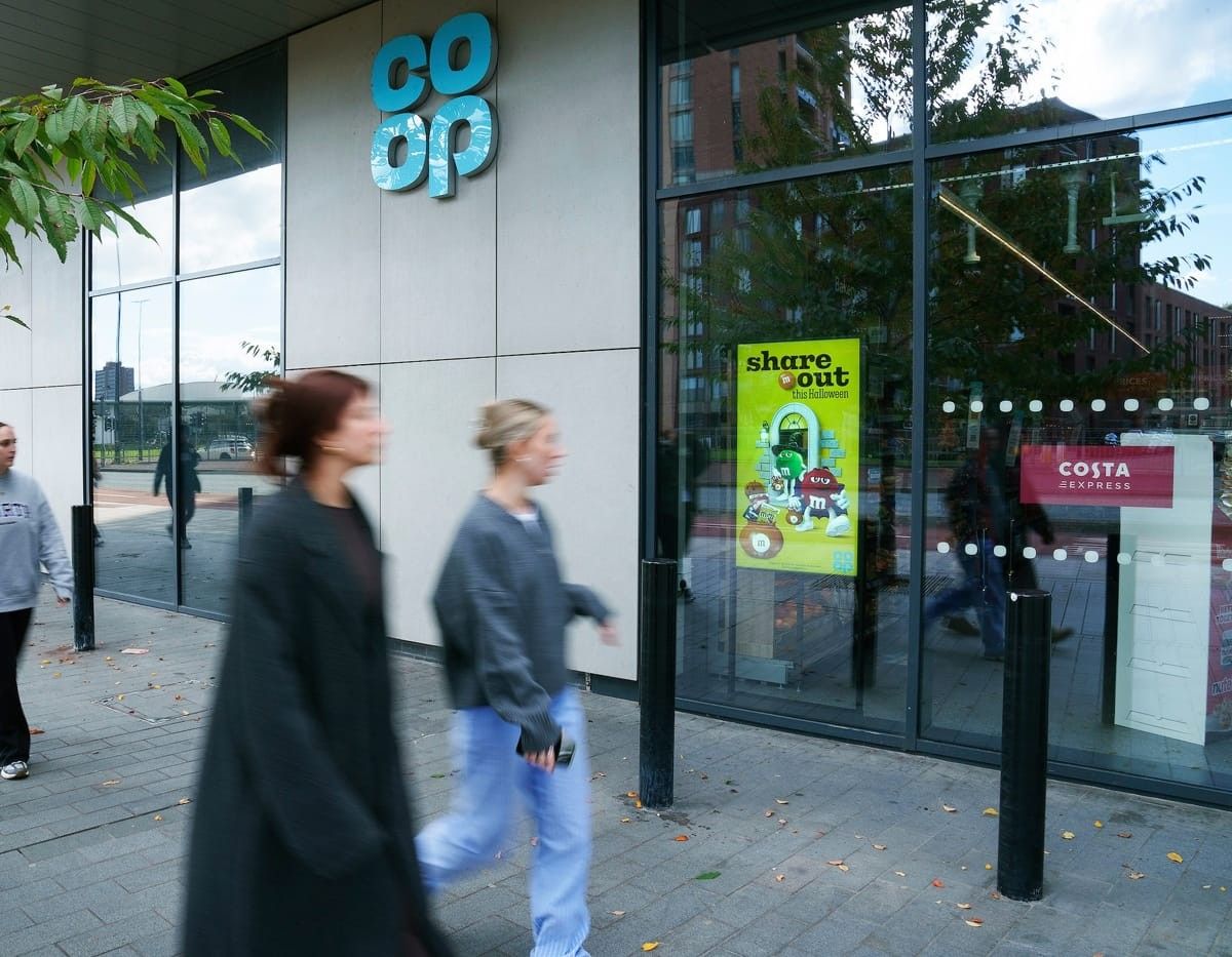 Co-op restocking shelves after cyber-attack