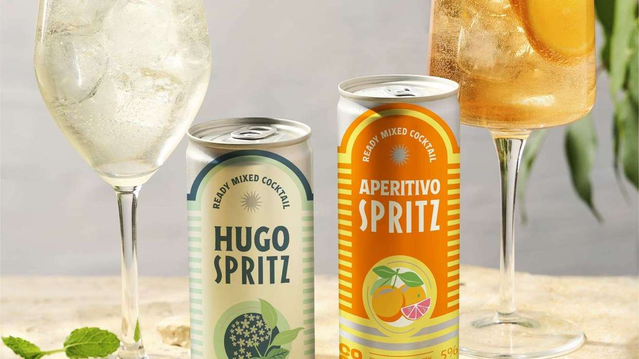 Co-op introduces Hugo and Aperitivo Spritz cans