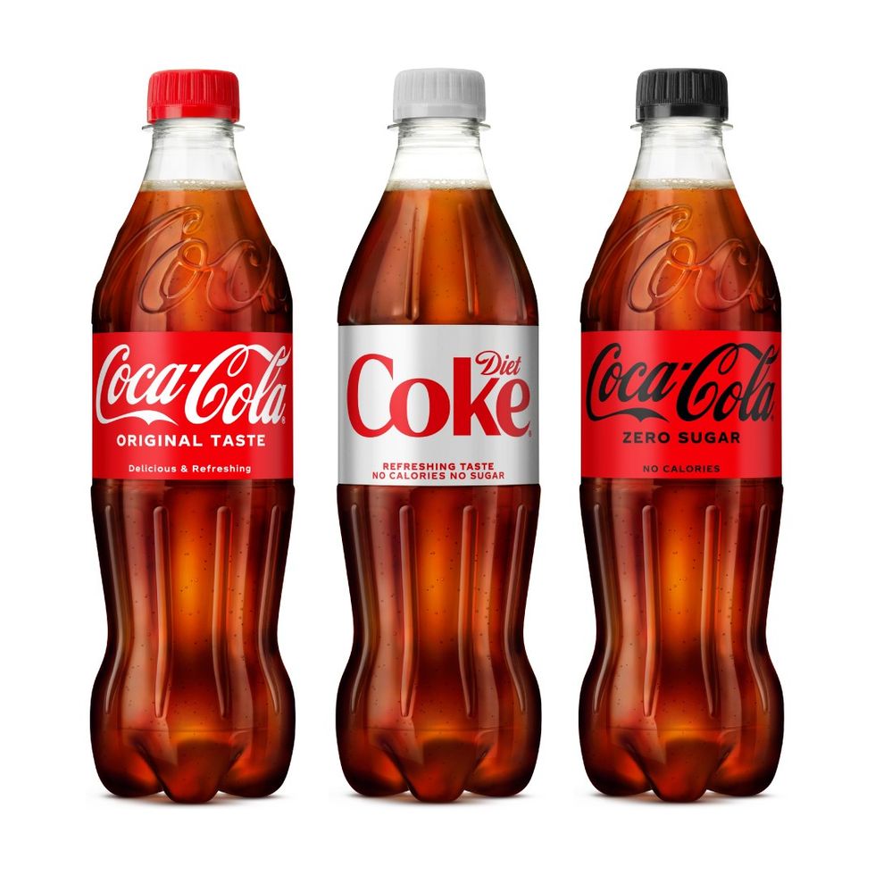 Coca Cola 500ml line up