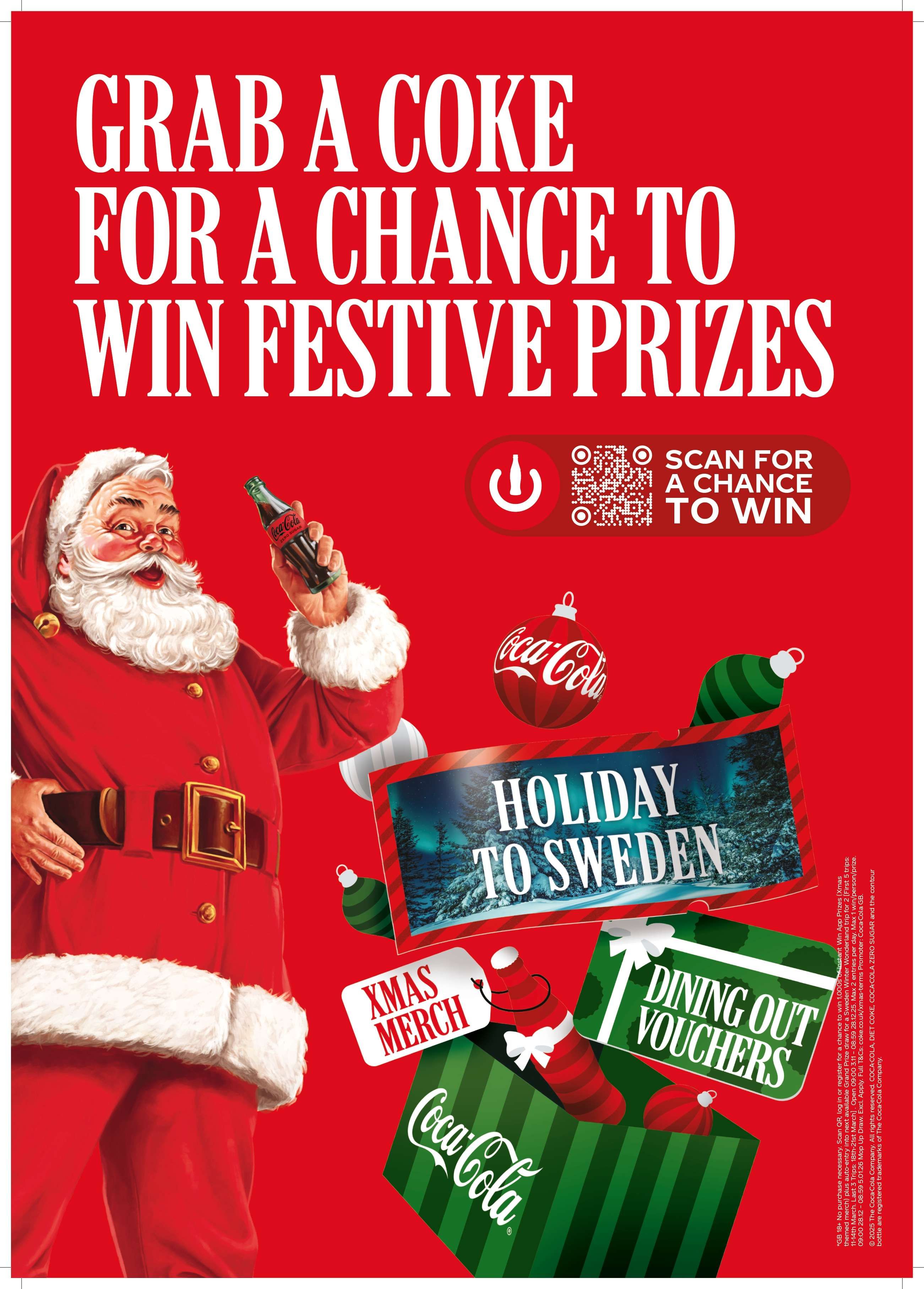 Coca-Cola brings festive magic to stores with ICEHOTEL trip giveaway