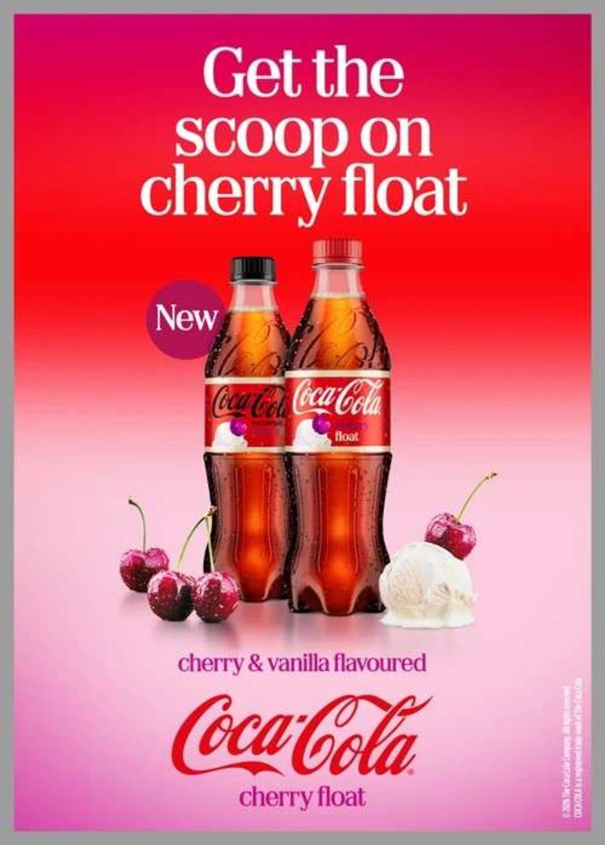 Coca-Cola cherry flavour launch
