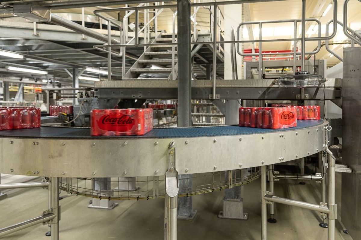 Coca-Cola production plant in Gent