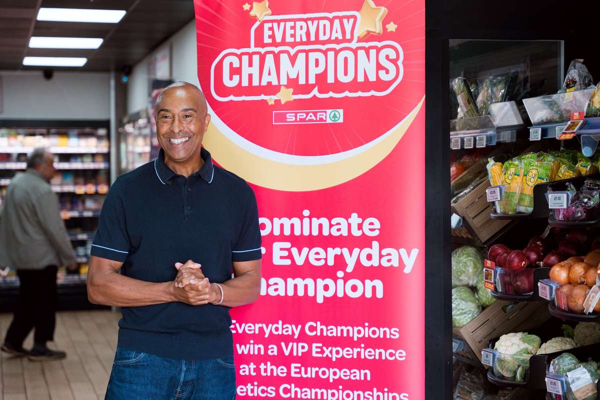 Colin Jackson SPAR campaign