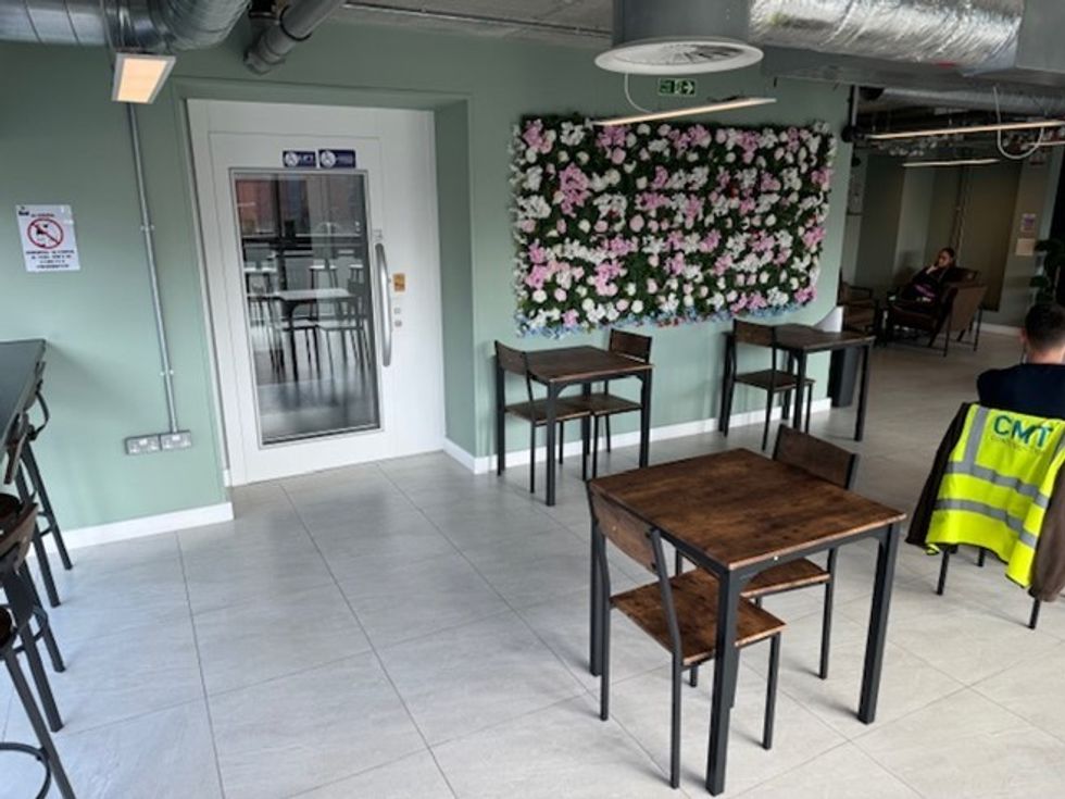 Community space above Budgens Pomeroy Street store for local use