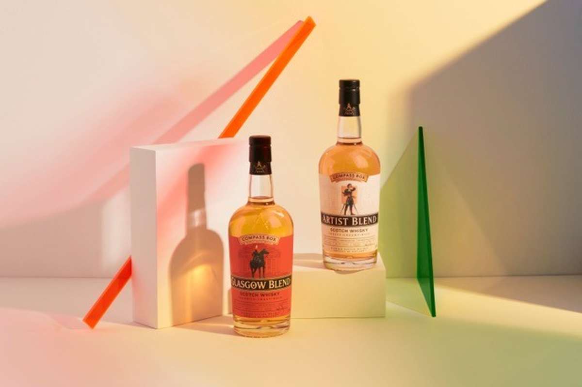 Compass Box redesigns labels for two Scotch whiskies
