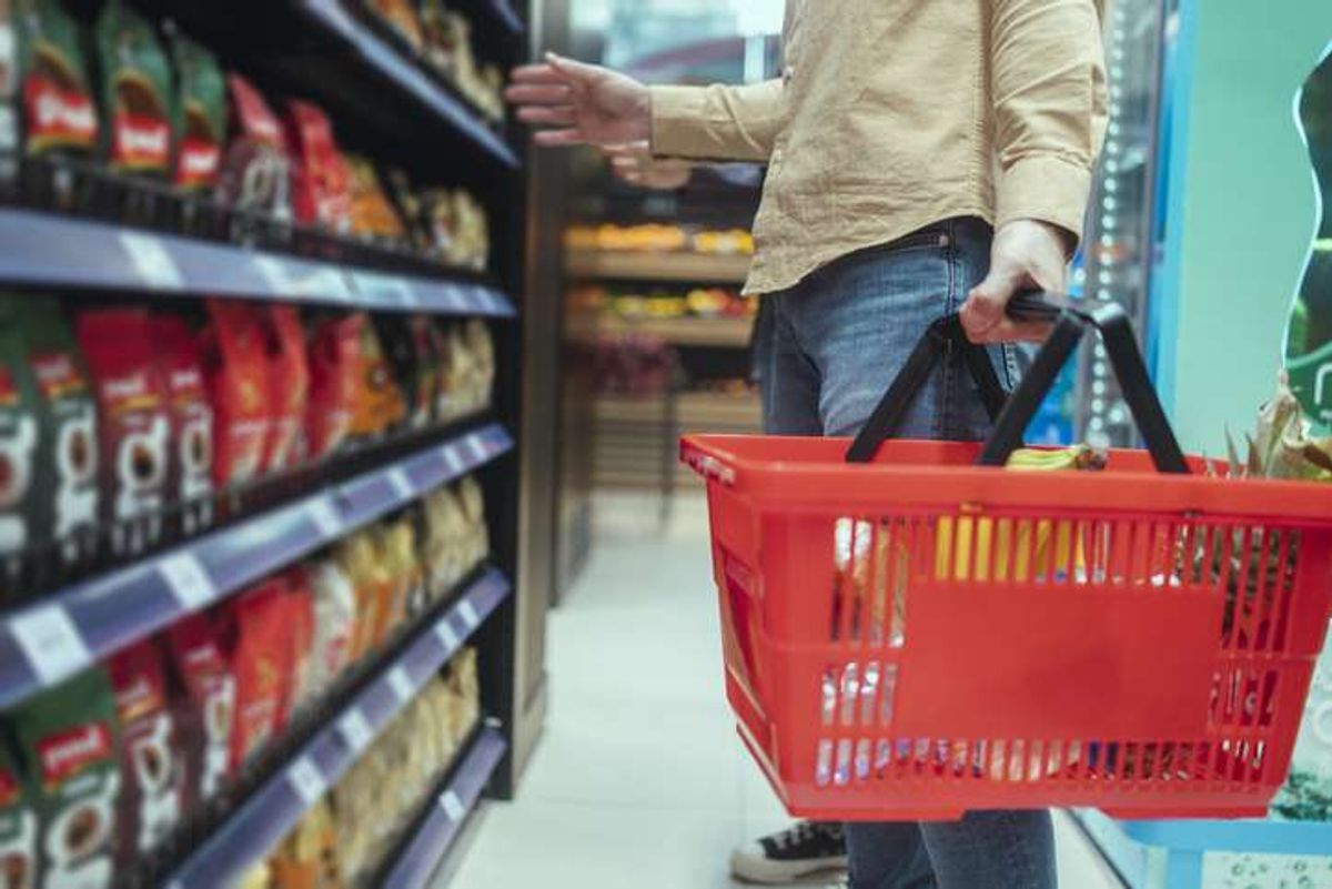 consumer purchasing from store