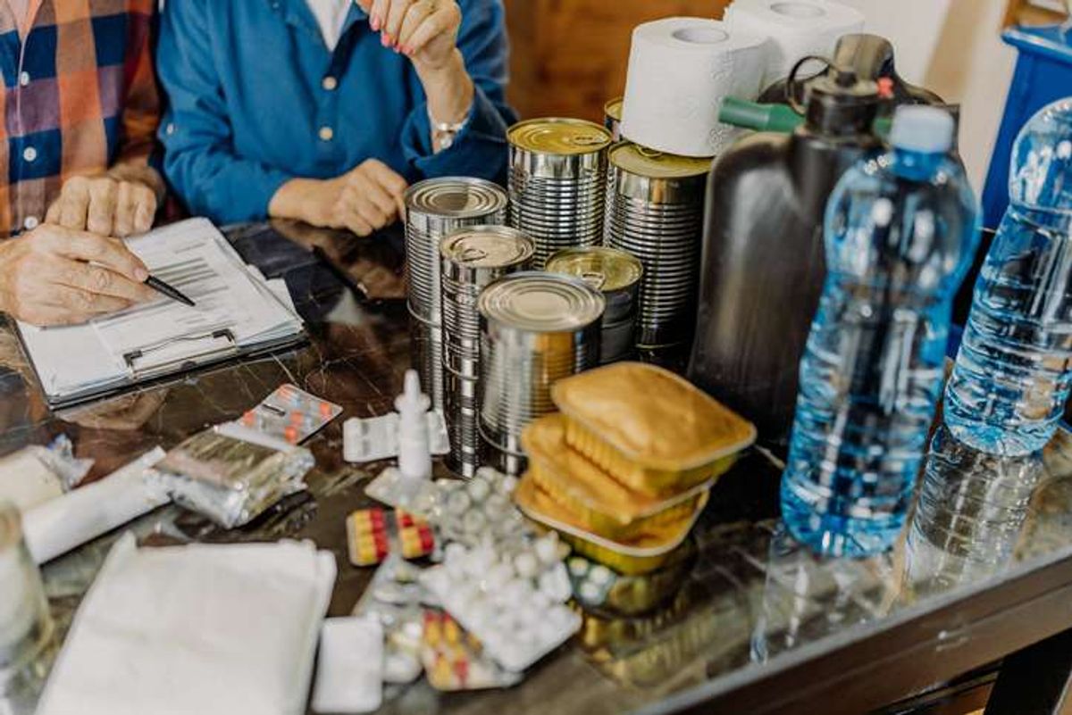 consumers stockpiling tinned food essentials crisis fears