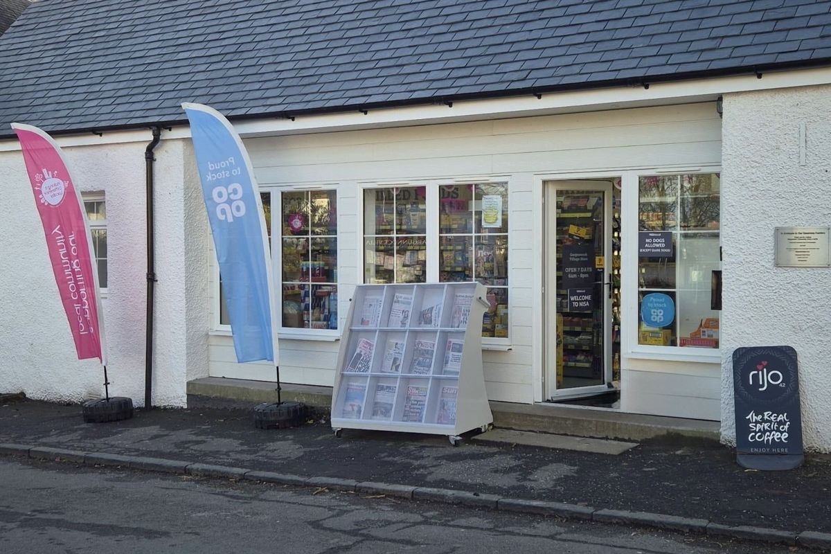 Convenience store in Gargunnock near Stirling