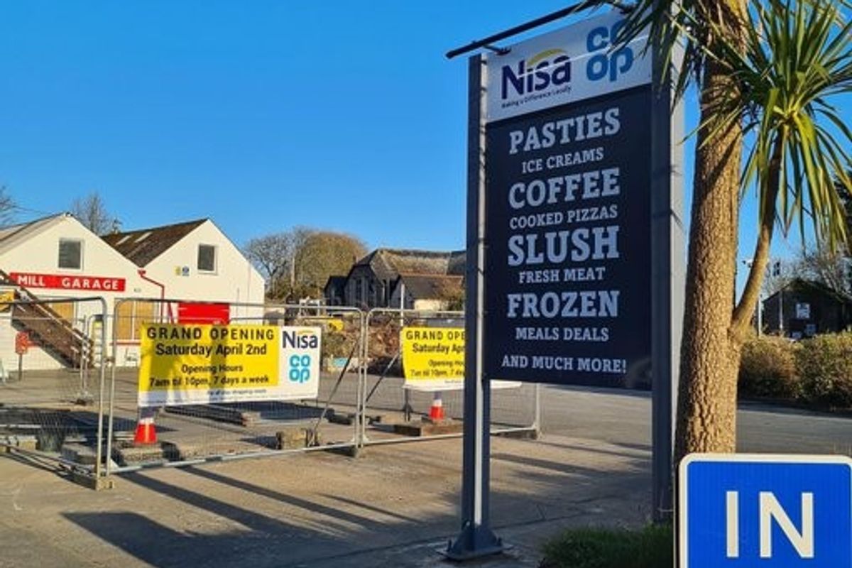 Cornish retailer opens third Nisa store