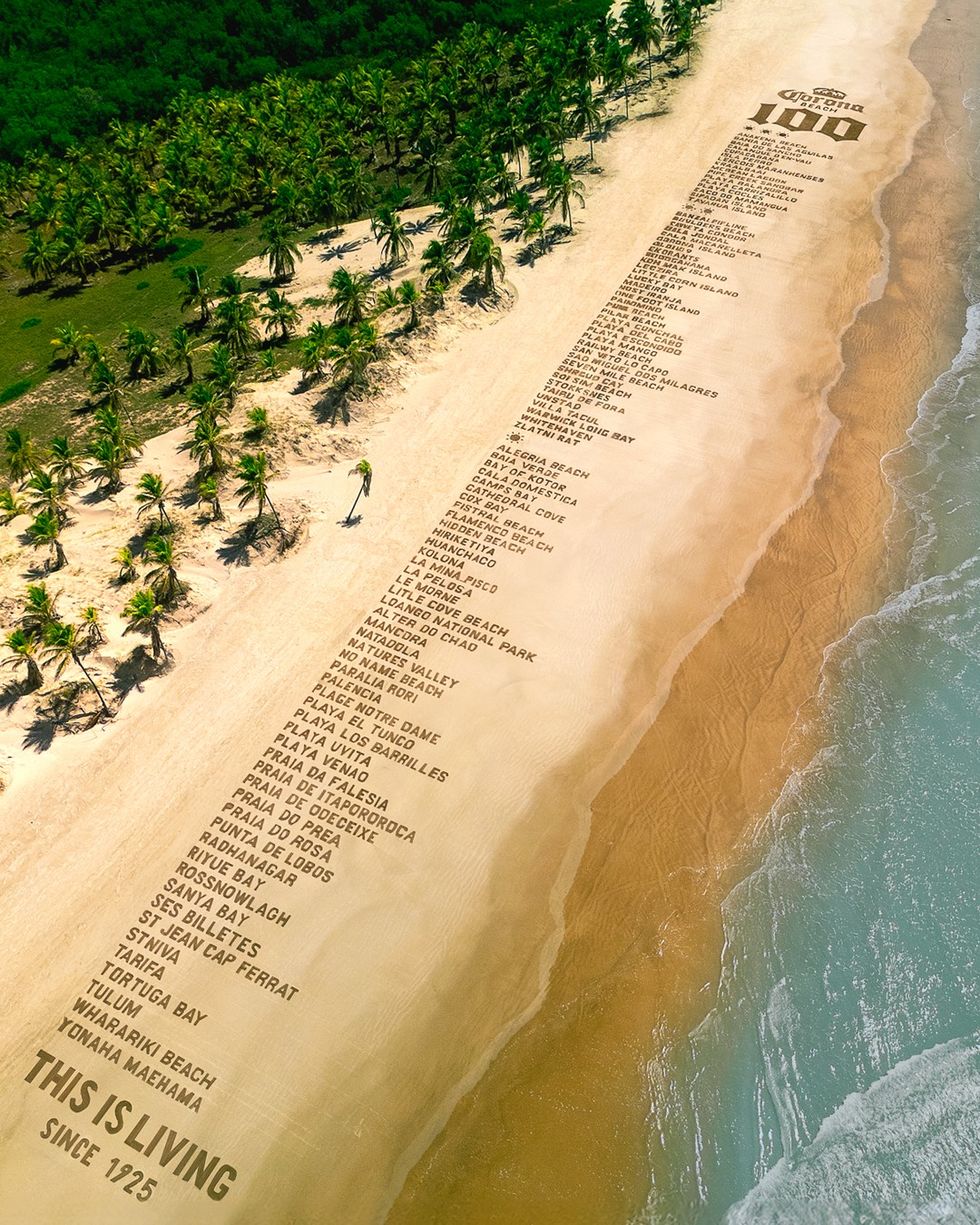 Corona 100 years beach culture