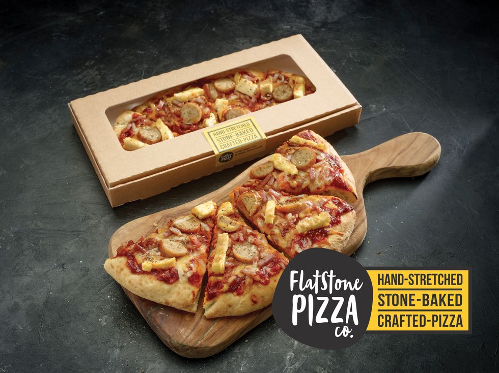 Country Choice Flatstone Pizza breakfast pizza