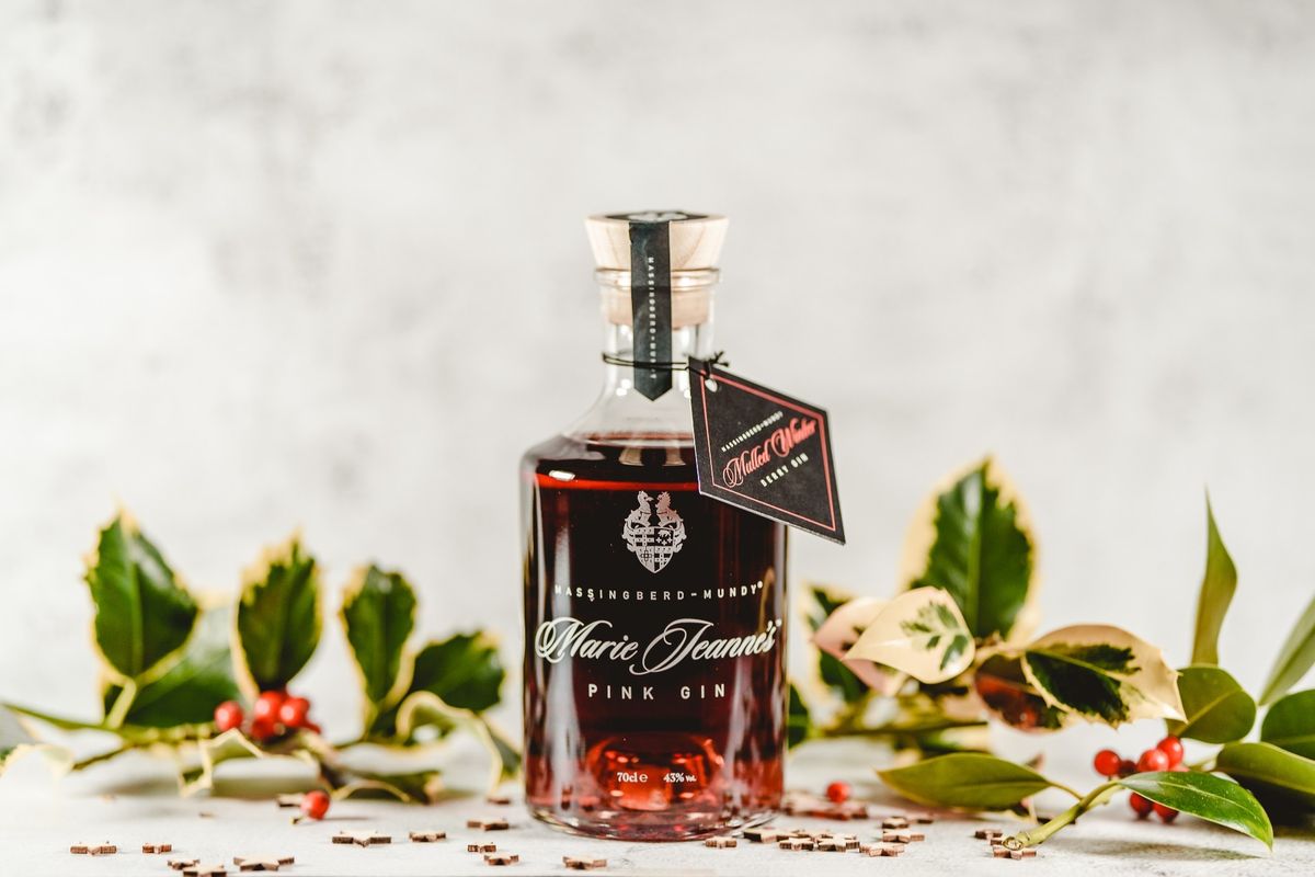Craft distillers Massingberd-Mundy Distillery, Festive edition gin