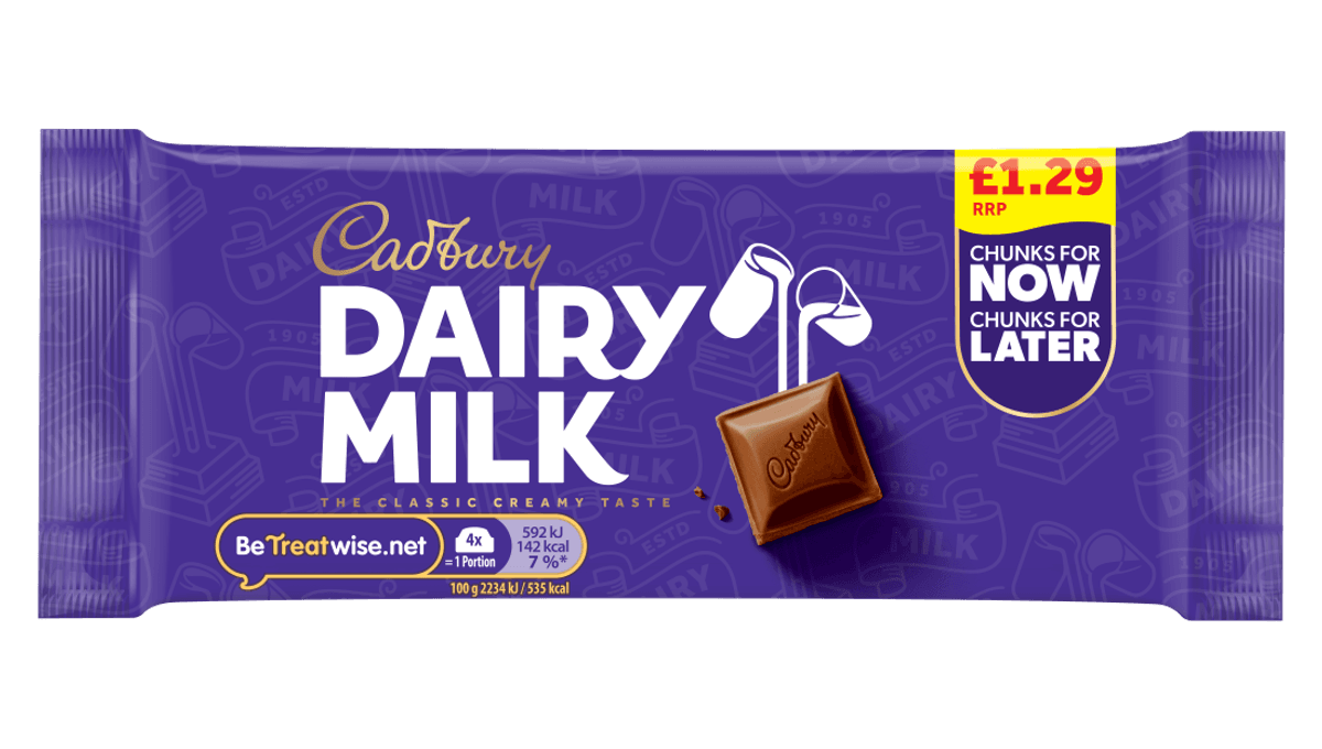 Dairy Milk’s Chunk available in new Grab & Go format