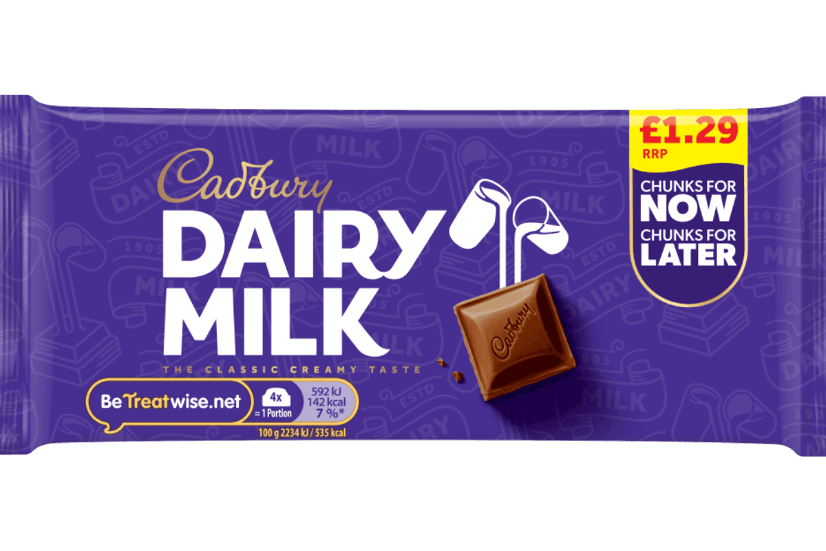 Dairy Milk’s Chunk available in new Grab & Go format