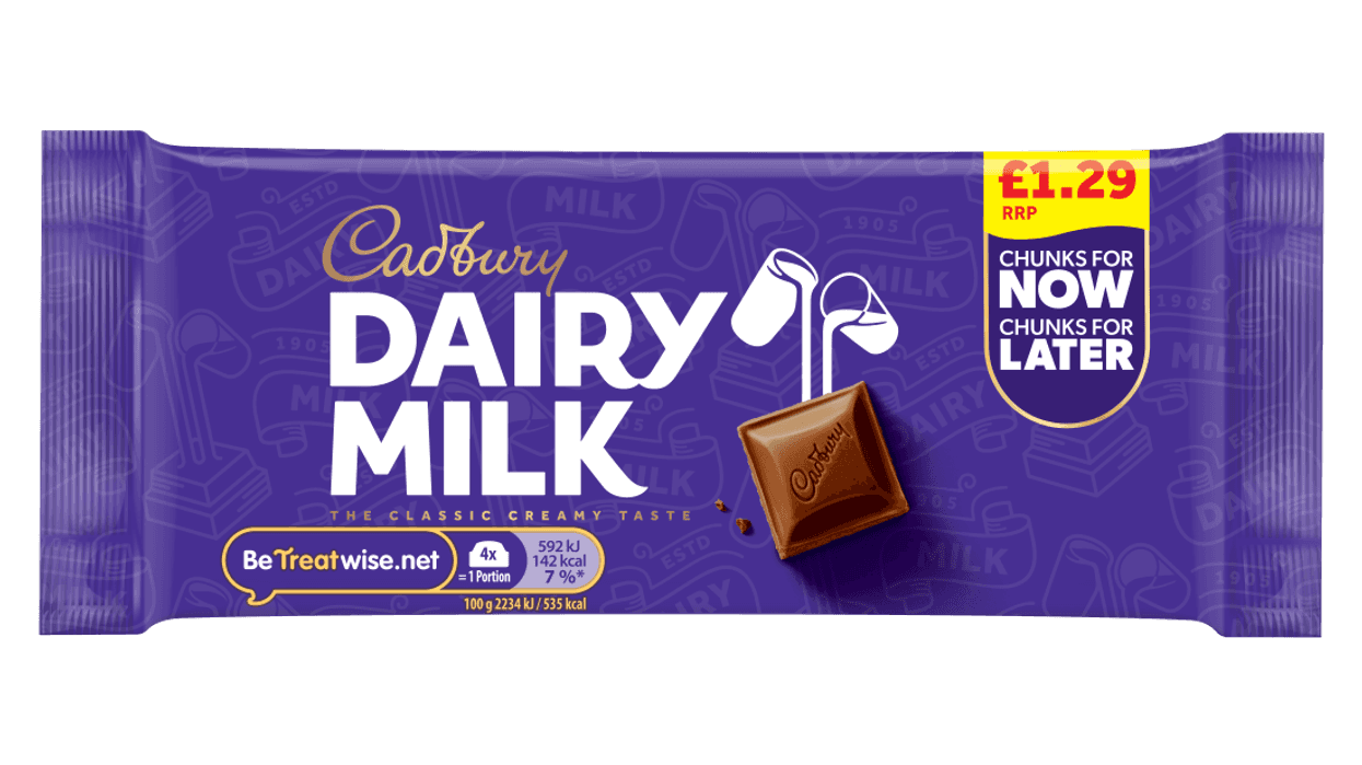Dairy Milk’s Chunk available in new Grab & Go format