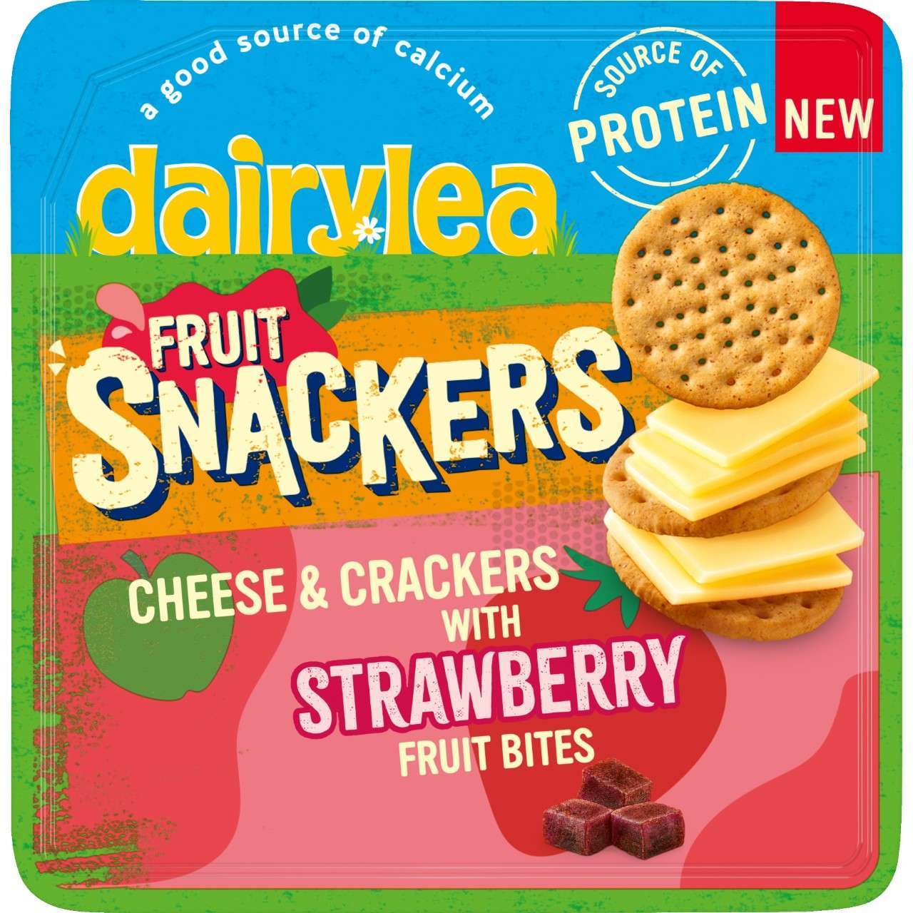 Dairylea Snackers with Strawberry Fruit Bites
