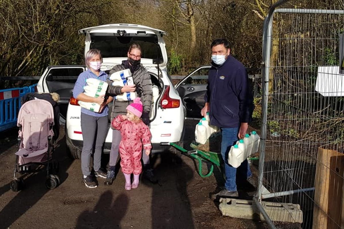 Warrington retailer works with community to help ride the storm