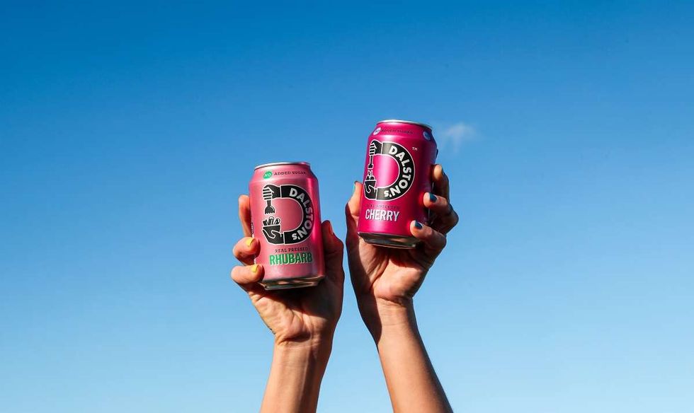 Dalston's Soda cans