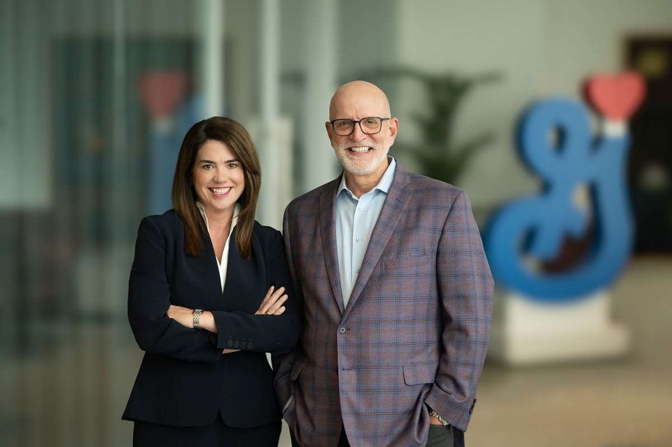Dana McNabb and Jeff Harmening