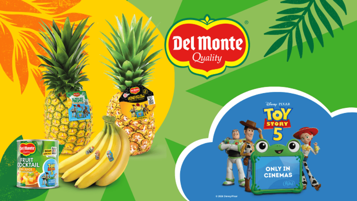 Del Monte, Toy Story 5 on-pack promotion