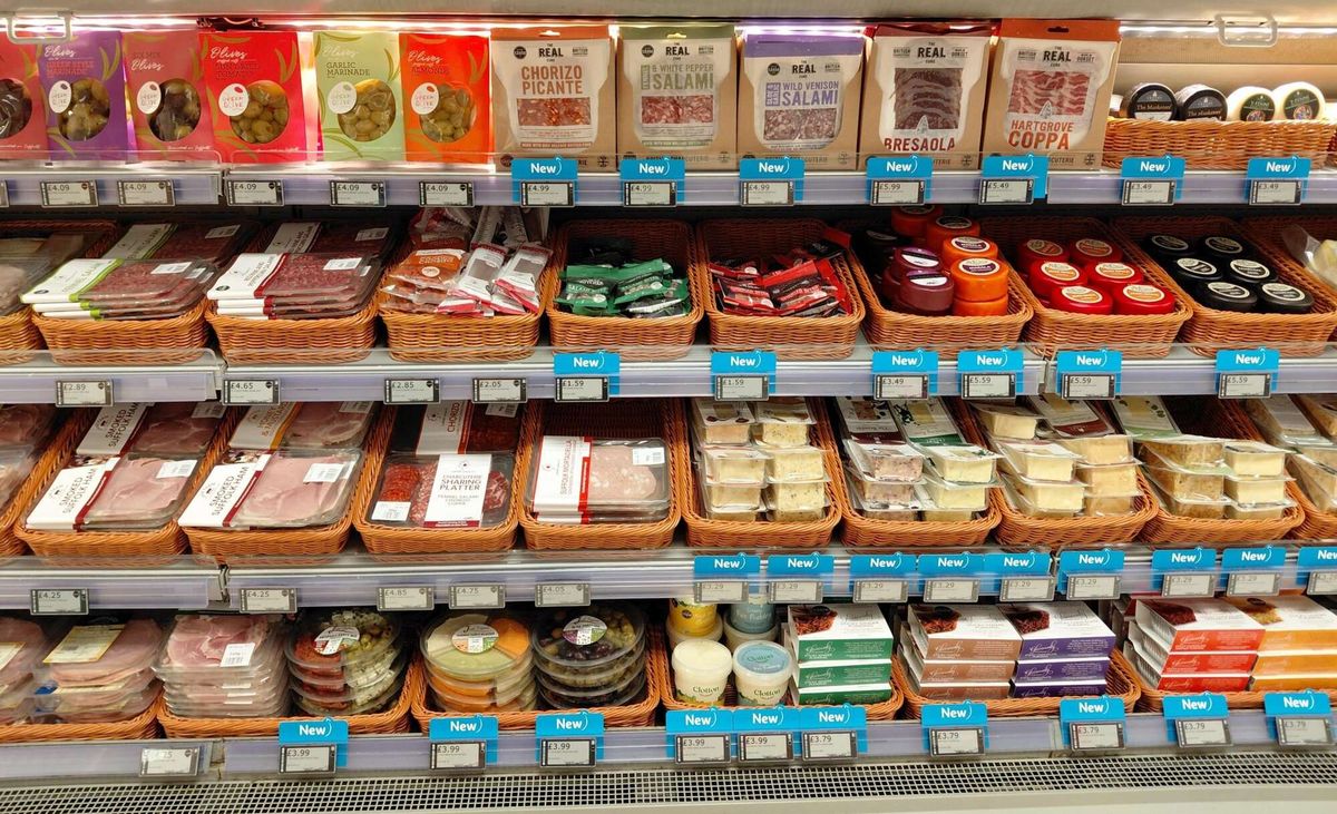 Deli To Go section in an East of England Co-op food store 