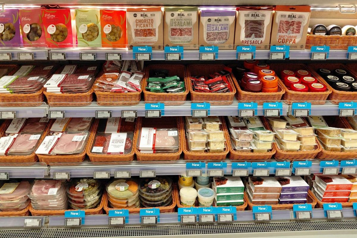 Deli To Go section in an East of England Co-op food store