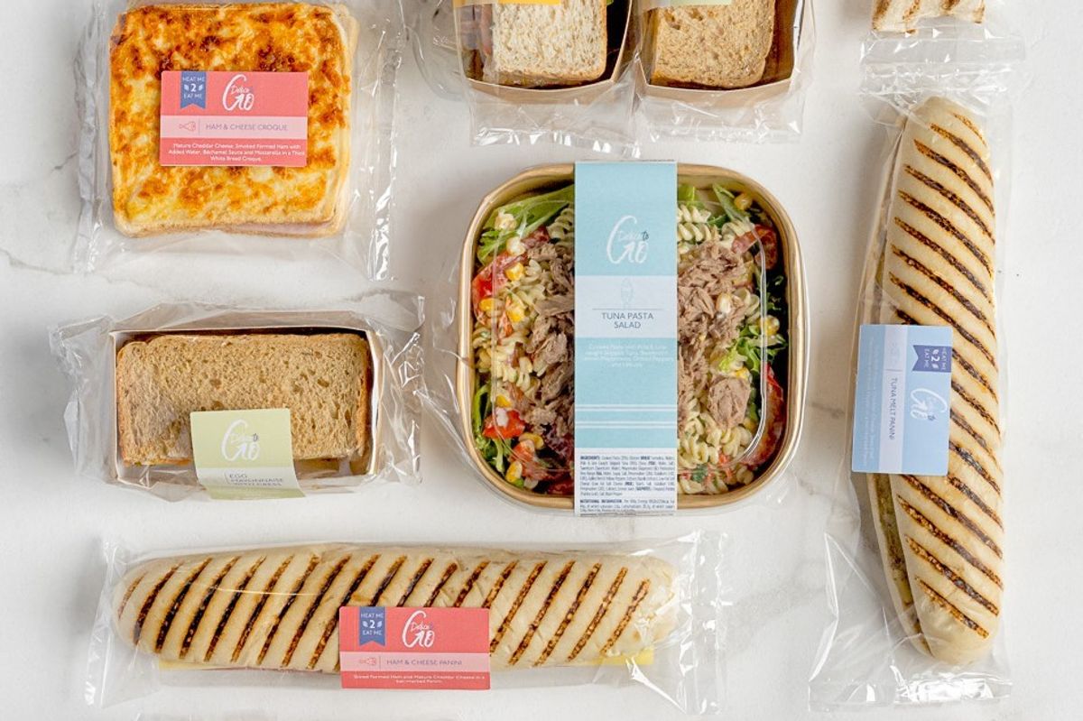 Delice to Go food-to-go with sandwiches, salads, and hot drinks solution