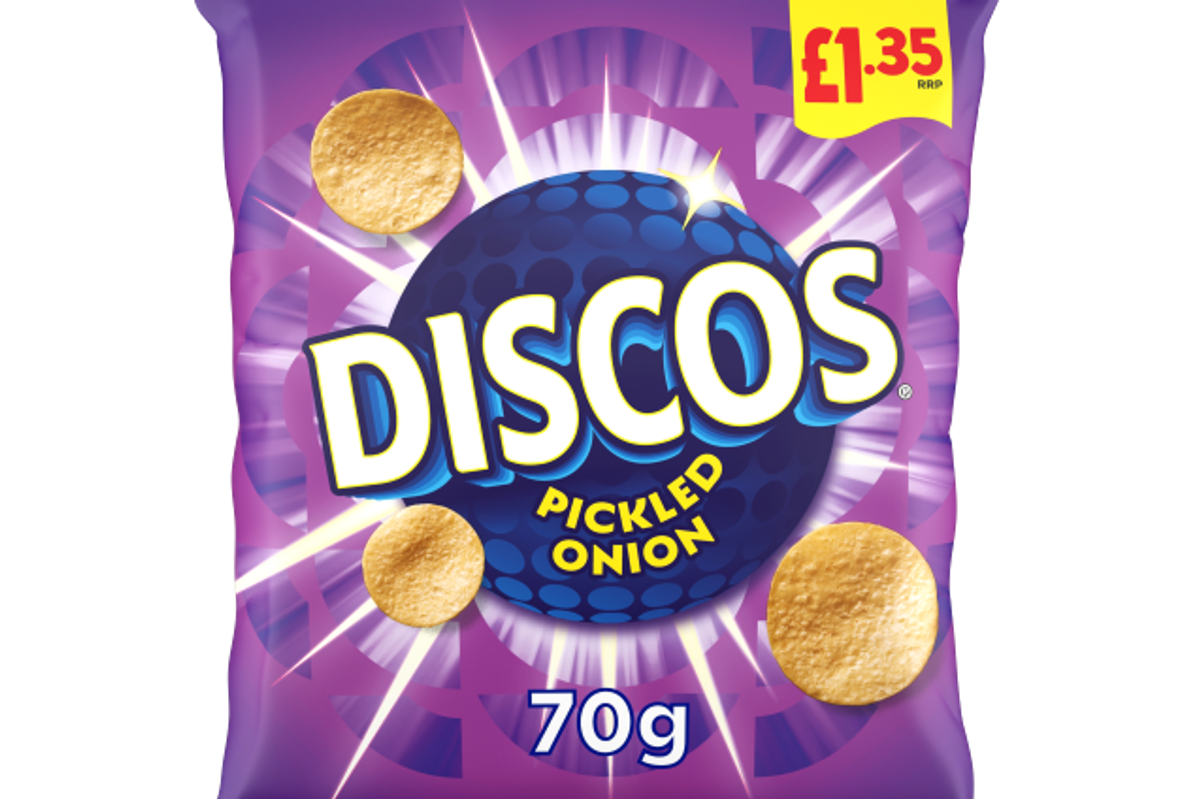 Discos Pickled Onion crisps return in £1.35 PMP pack after 20 years