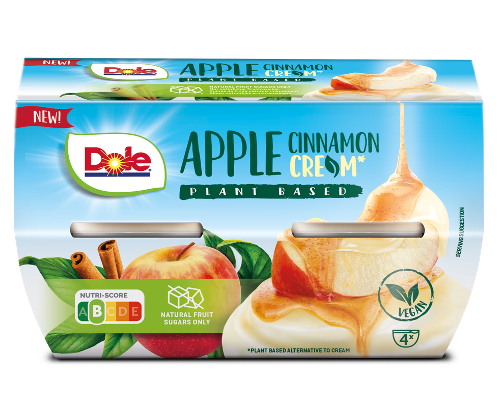 Dole Fruit Cream Apple Cinamon