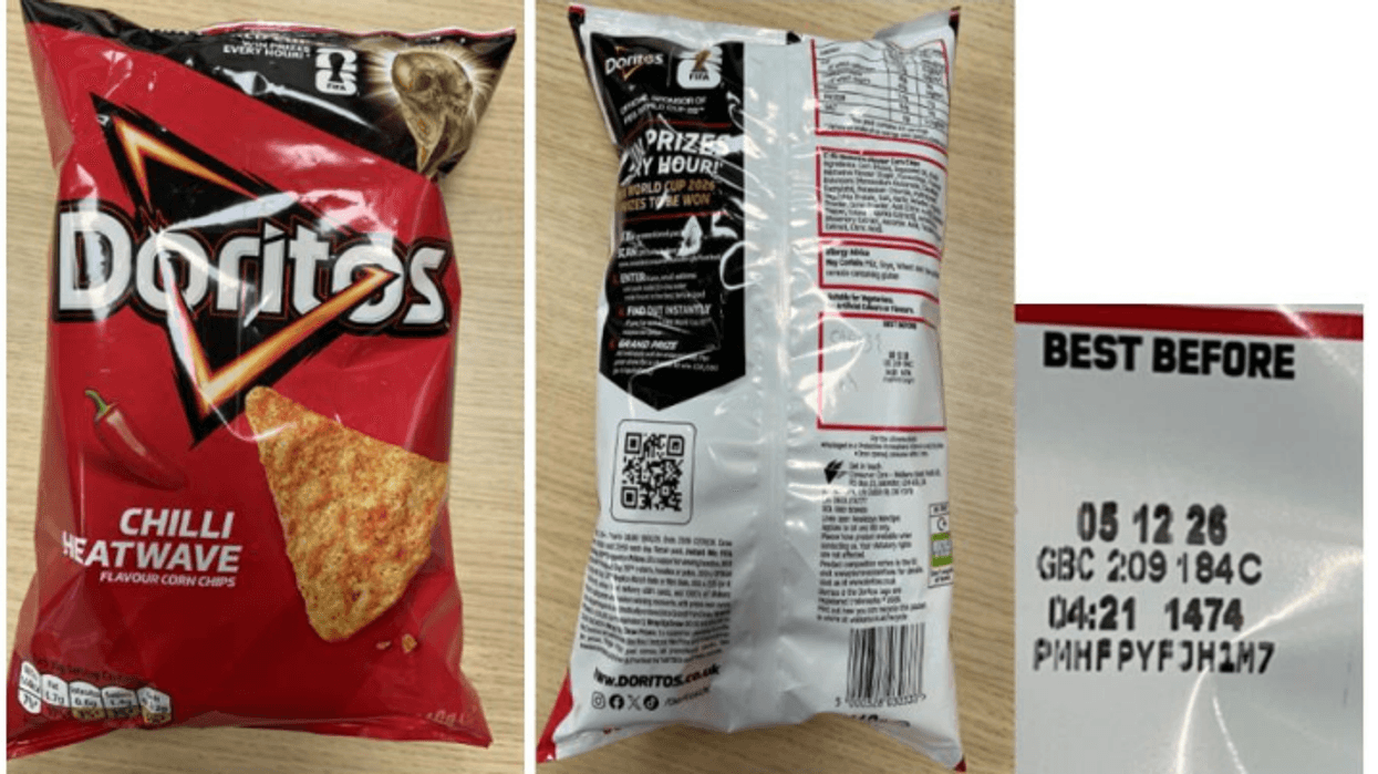 Doritos chill heatwave recall