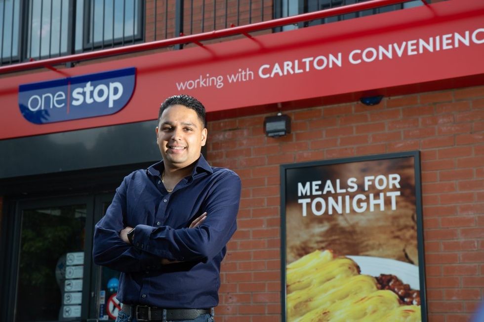 Doritos Dinamita activation at One Stop Carlton with branded vinyl window displays and interactive POS