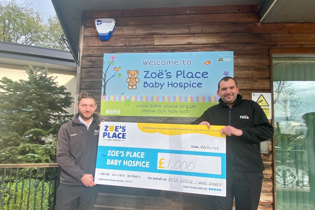 Dougalls Nisa Local donates £3,500 to local causes in time for Christmas