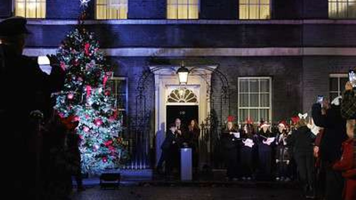 Downing Street Christmas lights small businesses