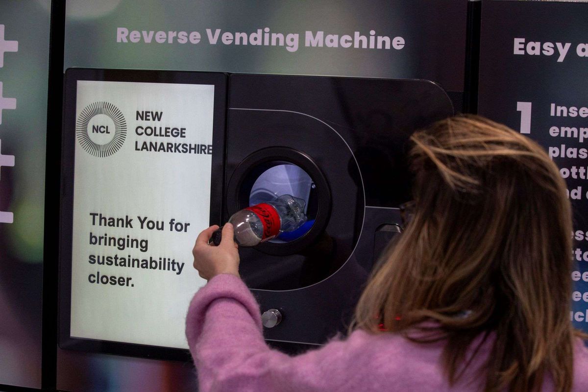 DRS incentive trial boosts student recycling