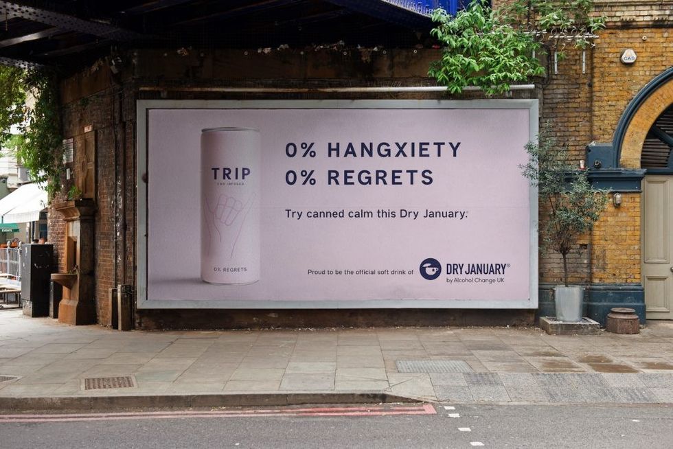 Dry Jan Billboard activation 2 1