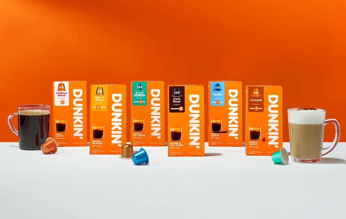 Dunkin UK retail coffee range RH Amar