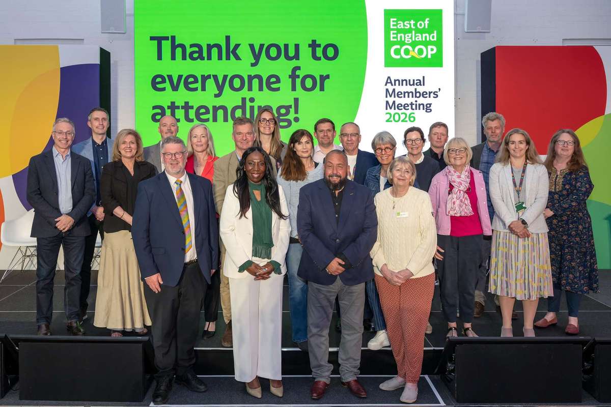 East of England Co-op board of directors and senior leadership