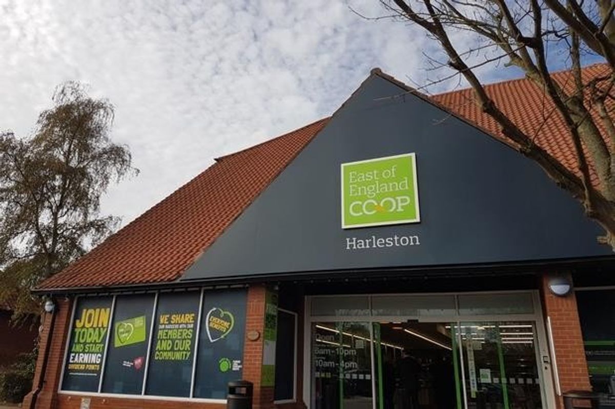 East of England Co-op store with AI-powered markdown solution, reducing food waste.