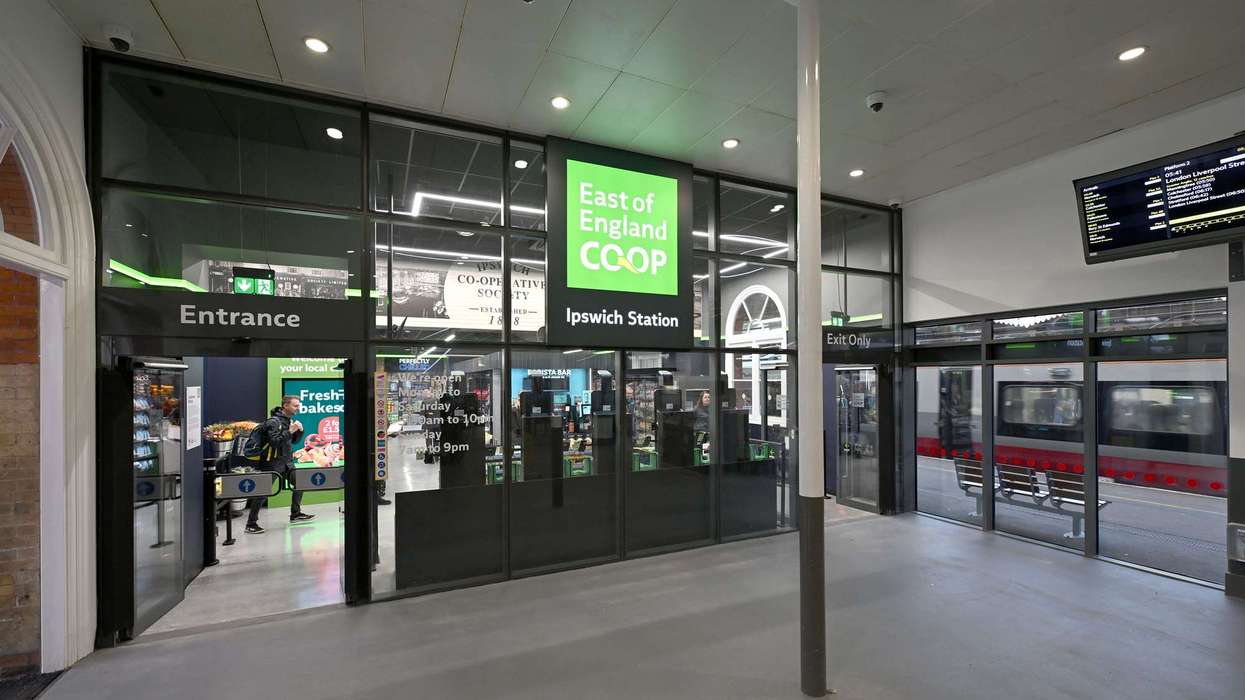 East of England Co-op’s fully cashless convenience store at Ipswich Train Station