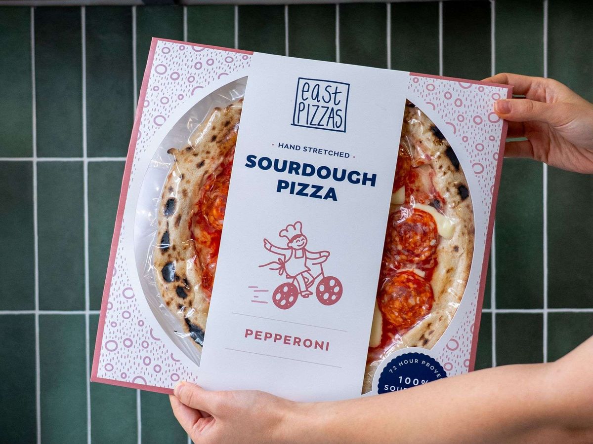 east PIZZAS Retail Range Launch