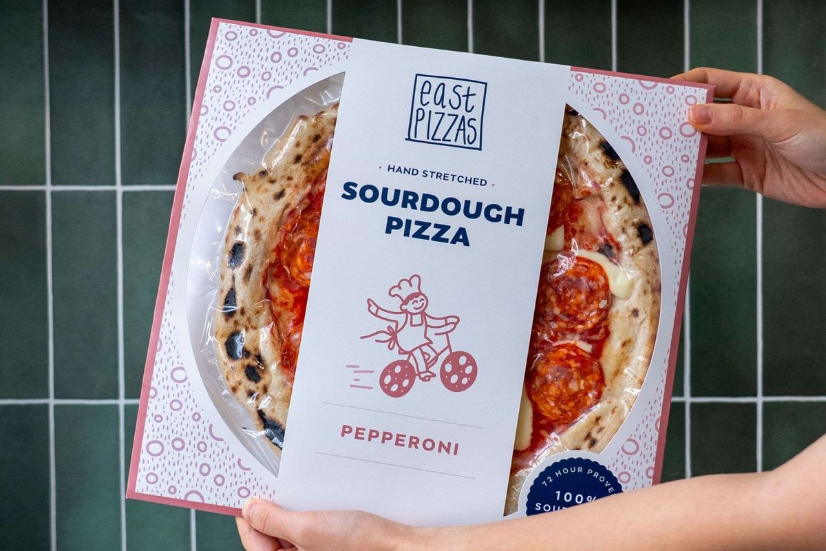 east PIZZAS Retail Range Launch