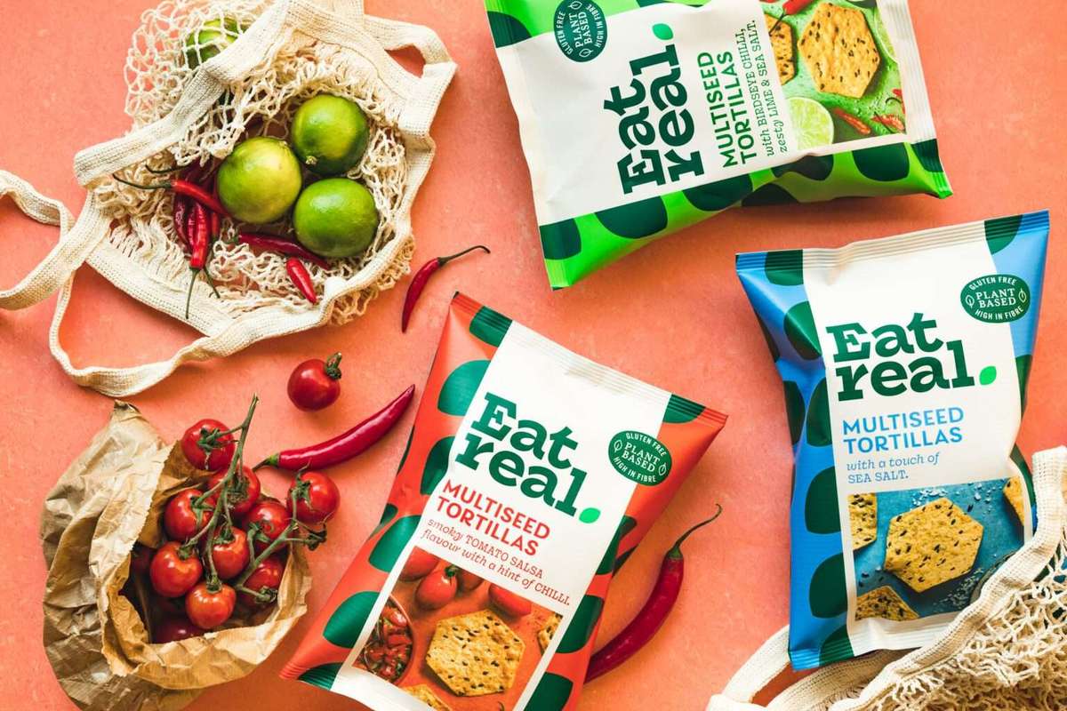Eat Real tortilla launch UK