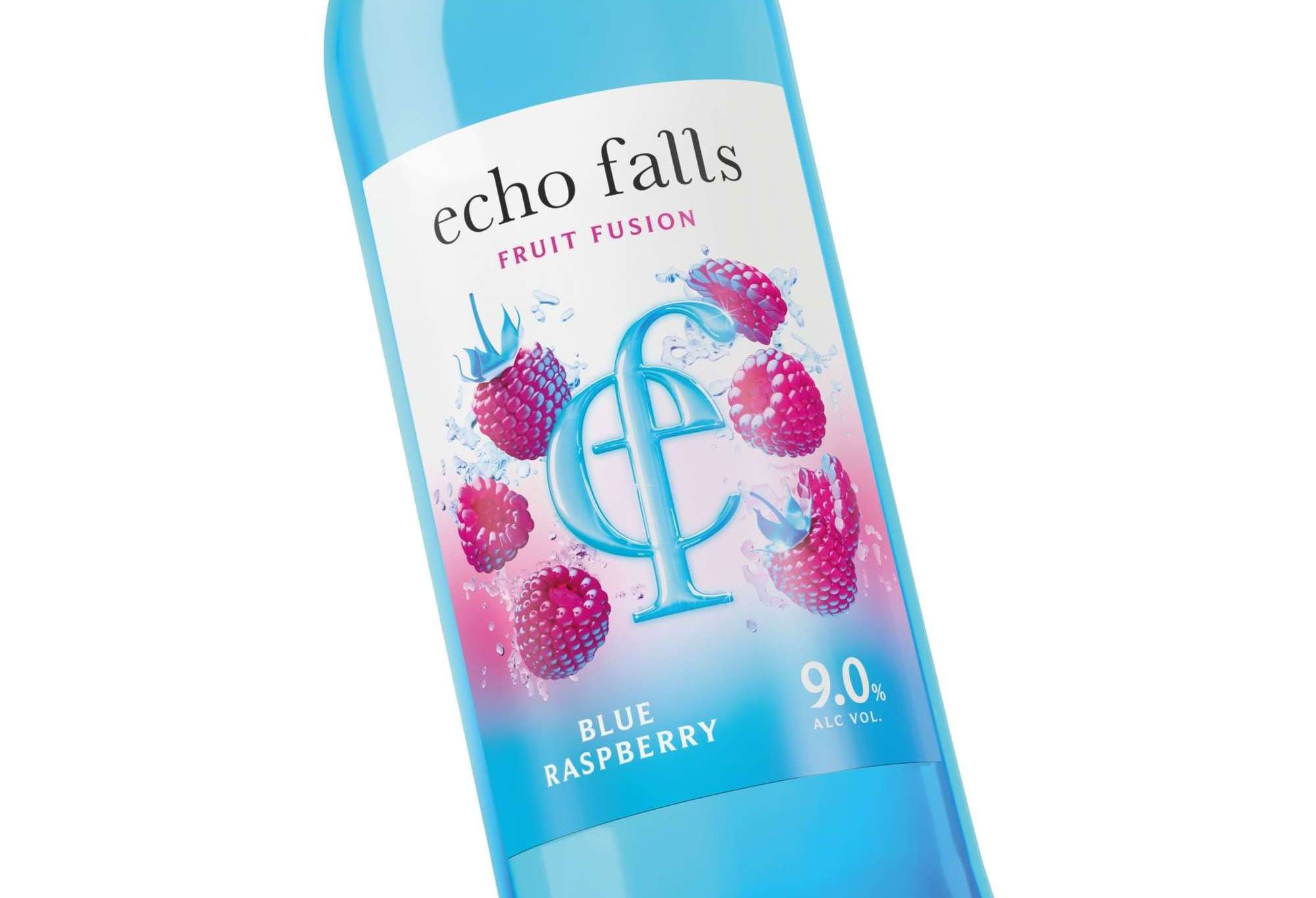 Echo Falls Blue Raspberry wholesale launch