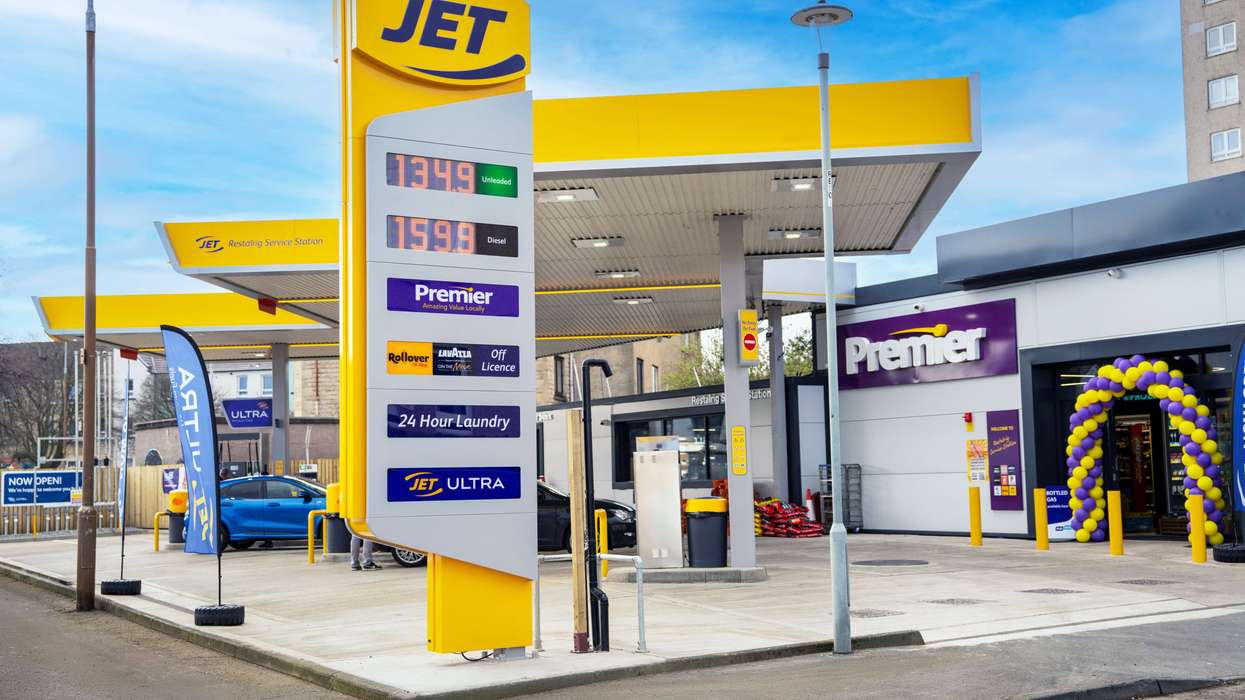 Edinburgh forecourt redevelopment convenience store