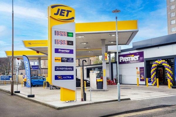 Edinburgh forecourt redevelopment convenience store